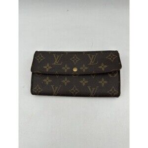 Vintage Louis Vuitton Monogram Pochette Porte-Monnaie Crédit Wallet - TH1000
